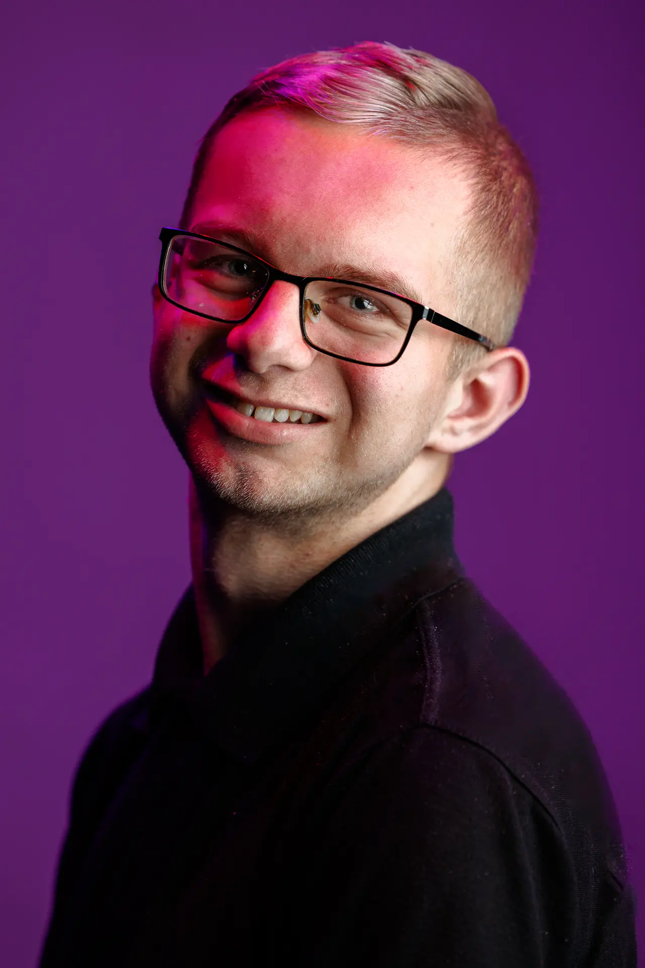 Headshot of performer Connor Blowers. Captured by Norfolk headshot photographer, Fourth Wall Photography