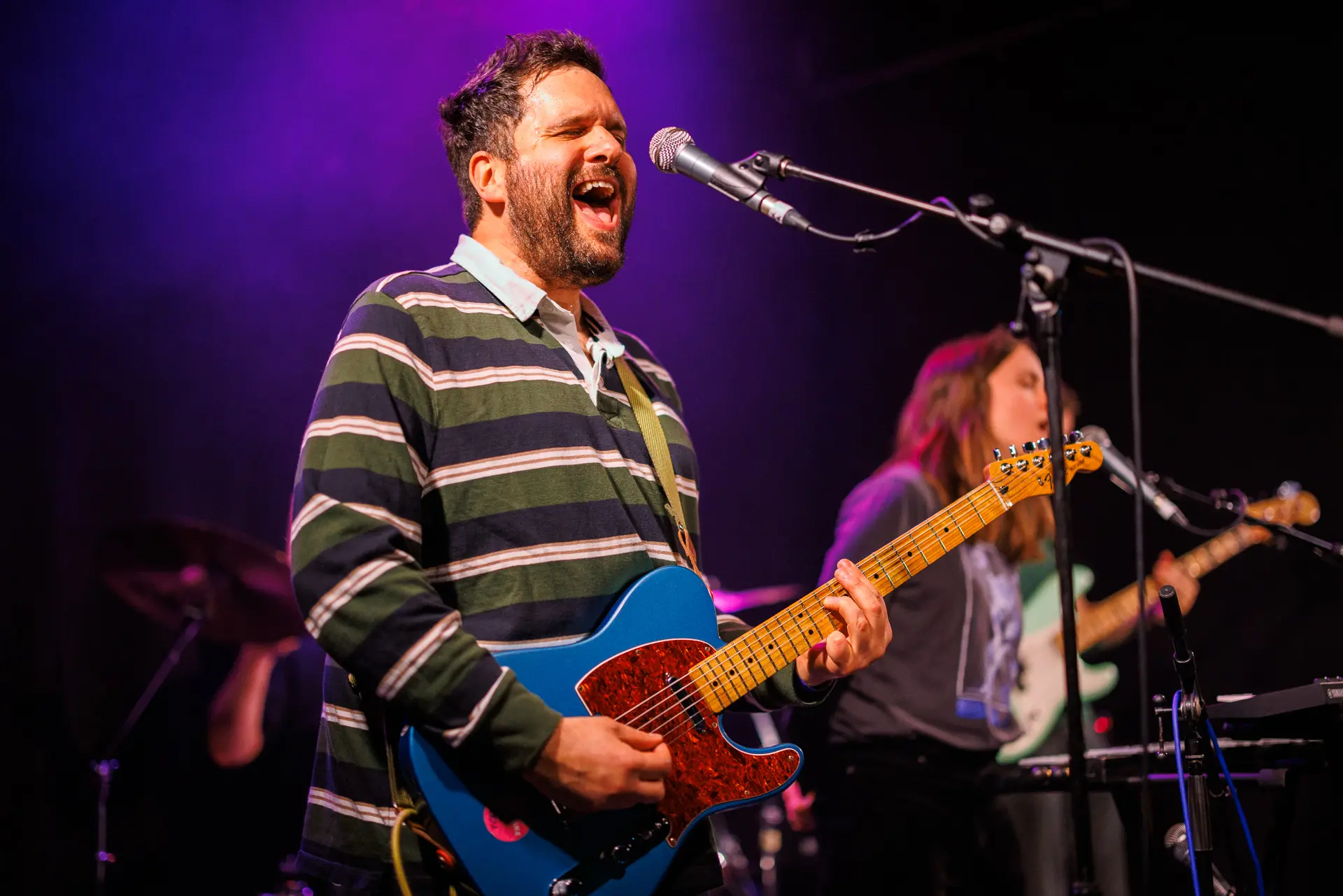 The band Lakes performing on stage at The Waterfront music venue in Norwich. Captured by Live Music photography specialist, Fourth Wall Photography.