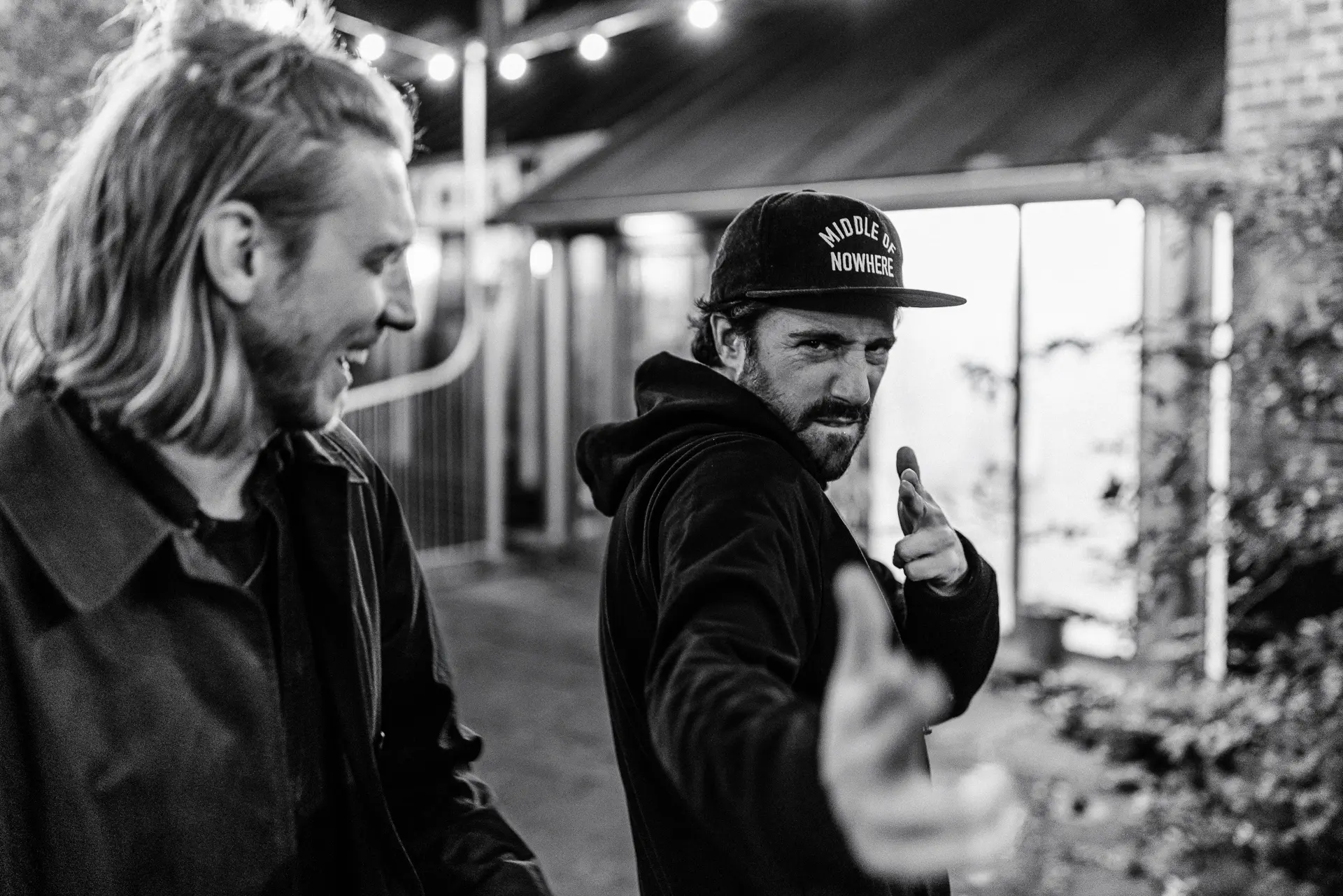 Too Many T's candid photos before their show at Norwich Arts Centre Captured by Live Music photography specialist, Fourth Wall Photography.